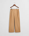 WARM KHAKI, PULL-ON PANTS, FRONT-VIEW BY GANT AU.