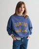 SAILOR NAVY, GRAPHIC C-NECK SWEAT, FRONT-VIEW BY GANT AU.