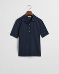 EVENING BLUE, REG SEAMLESS SS POLO, FLAT-LAY BY GANT AU.
