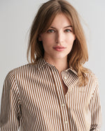 Regular Fit Striped Poplin Shirt