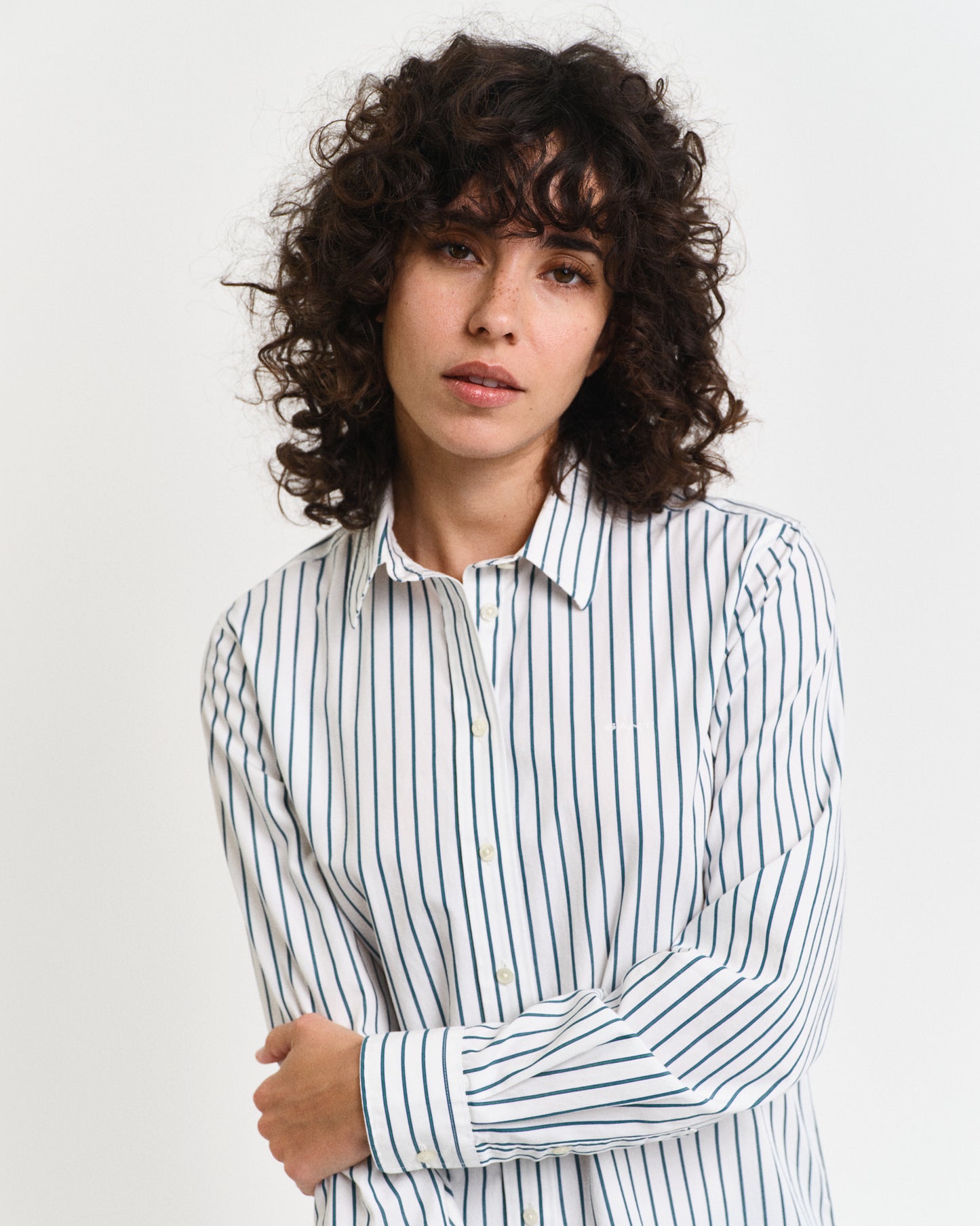 Regular Fit Striped Poplin Shirt