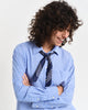 Relaxed Fit Striped Poplin Shirt