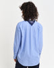 CLEAR SKY, REL CLASSIC POPLIN STRIPED SHIRT, BACK-VIEW BY GANT AU.