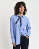 CLEAR SKY, REL CLASSIC POPLIN STRIPED SHIRT, FRONT-VIEW BY GANT AU.