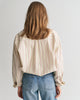 CREAM, OS STRIPED POPLIN BD SHIRT, BACK-VIEW BY GANT AU.