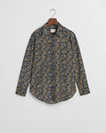 PERSIAN BLUE, REL PAISLEY COT SILK SHIRT, FLAT-LAY BY GANT AU.