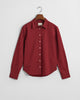 PLUMPED RED, REG DOT PRINT CTN VOILE SHIRT, FLAT-LAY BY GANT AU.