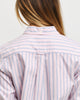 DUSTY PINK, REG STRIPE ARCHIVE OXFORD BD SHIRT, CLOSE-UP BY GANT AU.