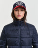 EVENING BLUE, LIGHT DOWN COAT, CLOSE-UP BY GANT AU.