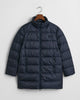 EVENING BLUE, LIGHT DOWN COAT, FLAT-LAY BY GANT AU.