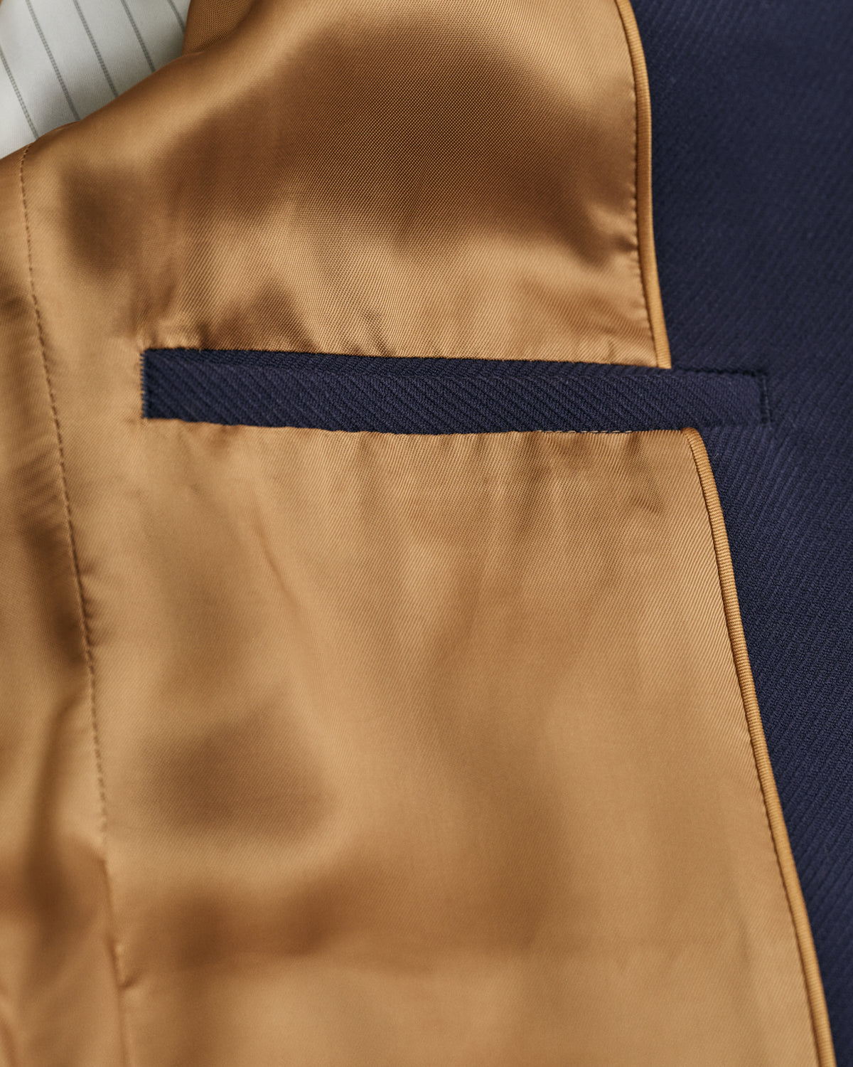 EVENING BLUE, SLIM TWILL BLAZER, CLOSE-UP BY GANT AU.