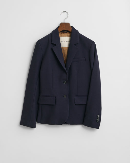 EVENING BLUE, SLIM TWILL BLAZER BY GANT AU.