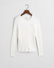 EGGSHELL, STRETCH COTTON CABLE CARDIGAN, FLAT-LAY BY GANT AU.