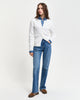 EGGSHELL, STRETCH COTTON CABLE CARDIGAN BY GANT AU.