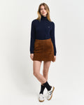 EVENING BLUE, EXTRAFINE LAMBSWOOL BLEND ROLLNECK BY GANT AU.