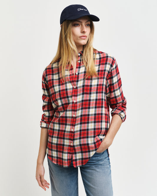 EVENING BLUE, SCRIPT WASHED COTTON CAP BY GANT AU.