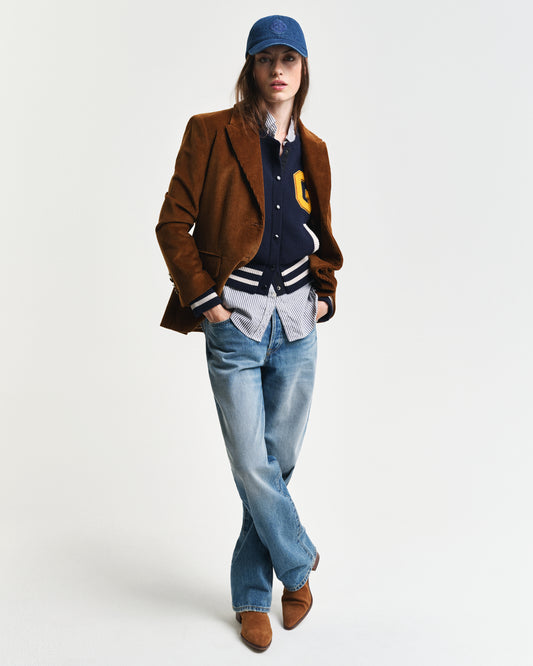 MID BLUE, DENIM CAP BY GANT AU.