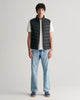 BLACK, LIGHT DOWN VEST BY GANT AU.