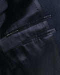 NIGHT BLUE, CLASSIC WOOL COAT, CLOSE-UP BY GANT AU.