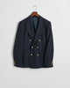 EVENING BLUE, SLIM DB HOPSACK CLUB BLAZER, FLAT-LAY BY GANT AU.