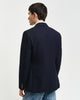 EVENING BLUE, SLIM DB HOPSACK CLUB BLAZER, BACK-VIEW BY GANT AU.