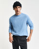 CLEAR SKY, WOOL BLEND C-NECK, FRONT-VIEW BY GANT AU.