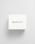 IRON RED, SHIELD RUGGER STRIPE SOCKS 2-P GB, FLAT-LAY BY GANT AU.