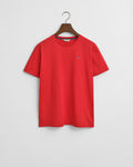 BRIGHT RED, SHIELD SS T-SHIRT BY GANT AU.