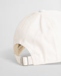 EGGSHELL, UNISEX. TWILL CAP, CLOSE-UP BY GANT AU.