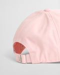 FADED PINK, UNISEX. TWILL CAP, CLOSE-UP BY GANT AU.