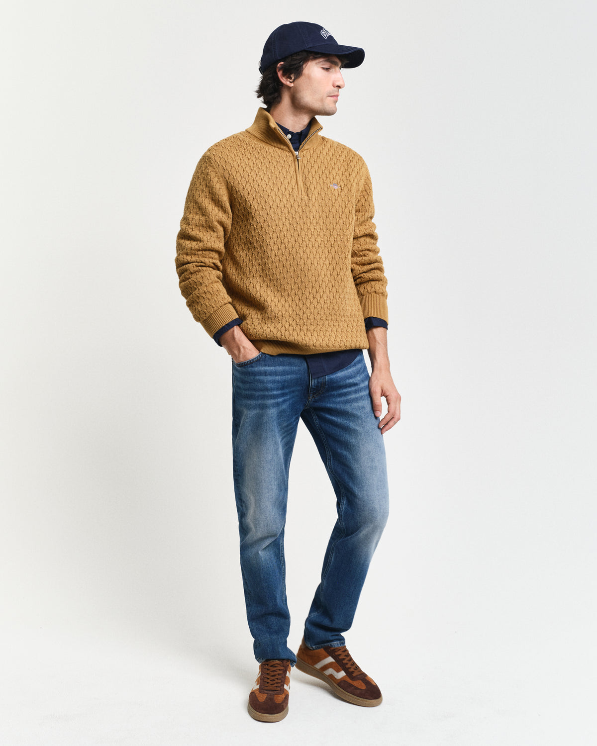 MID BLUE VINTAGE, SLIM GANT JEANS BY GANT AU.