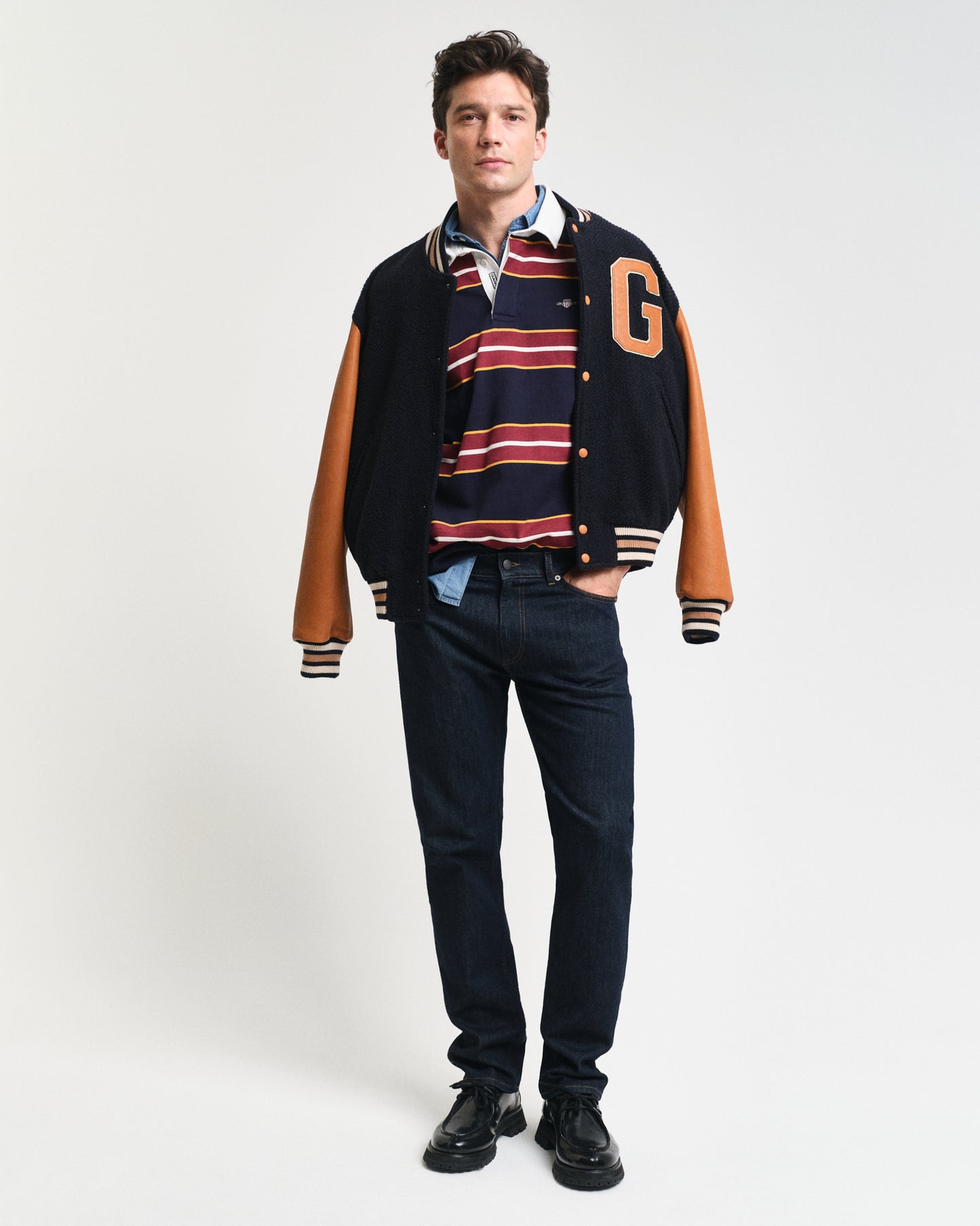 DARK BLUE, REGULAR GANT JEANS BY GANT AU.