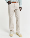 MODEL WEARING REGULAR DESERT JEANS