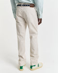 PUTTY, REGULAR DESERT JEANS, BACK-VIEW BY GANT AU.
