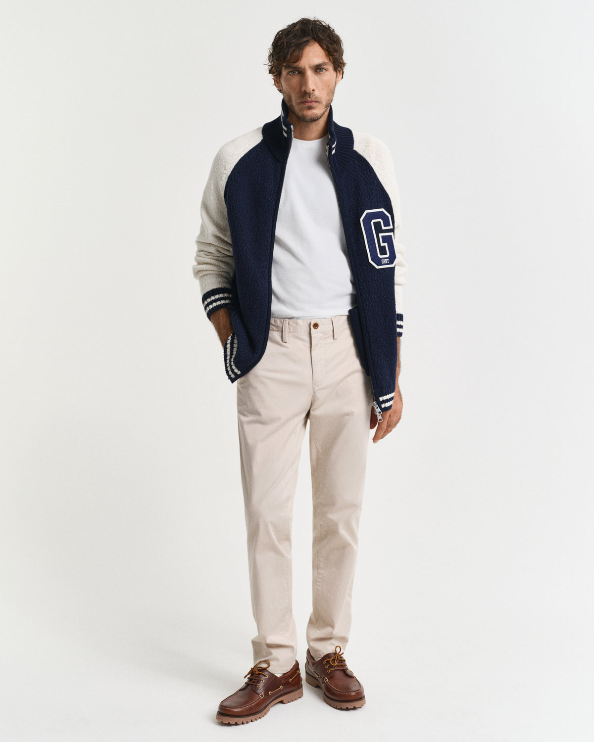 PUTTY, SLIM TWILL CHINOS BY GANT AU.