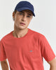 BRICK RED, REG SHIELD SS T-SHIRT, CLOSE-UP BY GANT AU.