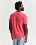WATERMELON RED, REG SHIELD SS T-SHIRT, BACK-VIEW BY GANT AU.