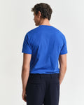 LAPIS BLUE, GRAPHIC SS T-SHIRT, BACK-VIEW BY GANT AU.