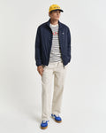 CREAM, GRAPHIC STRIPED SS T-SHIRT BY GANT AU.