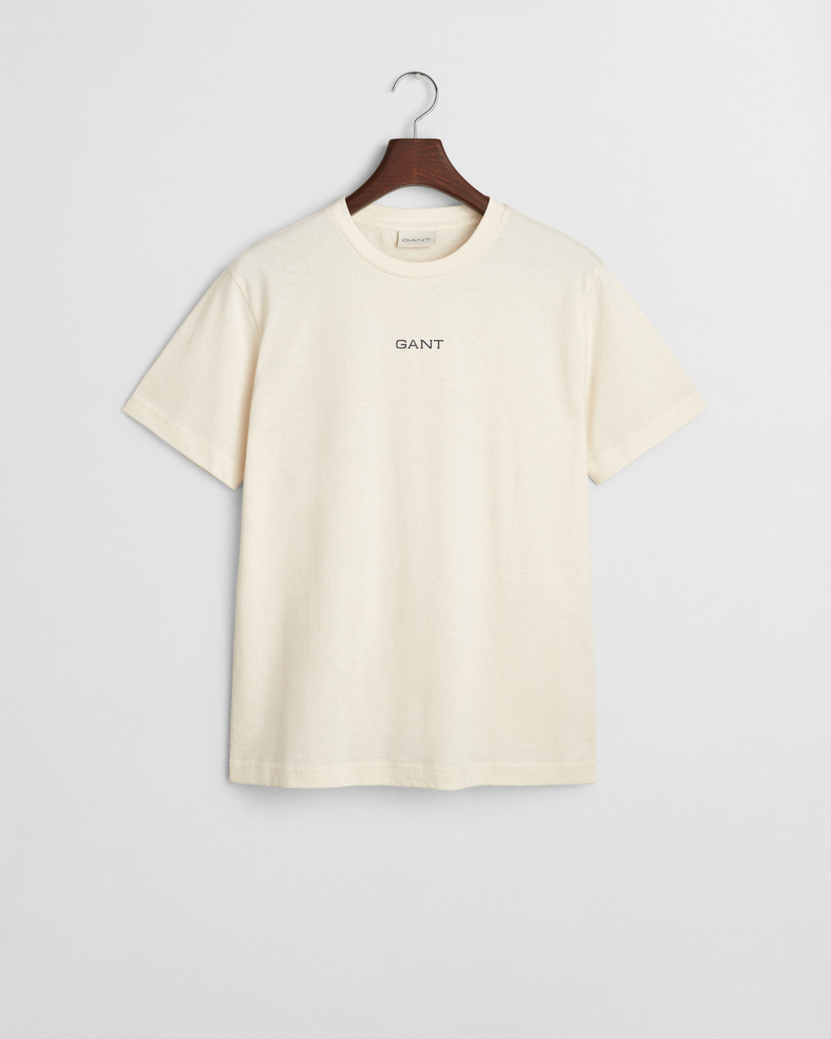 CREAM, GRAPHIC SS T-SHIRT, FLAT-LAY BY GANT AU.