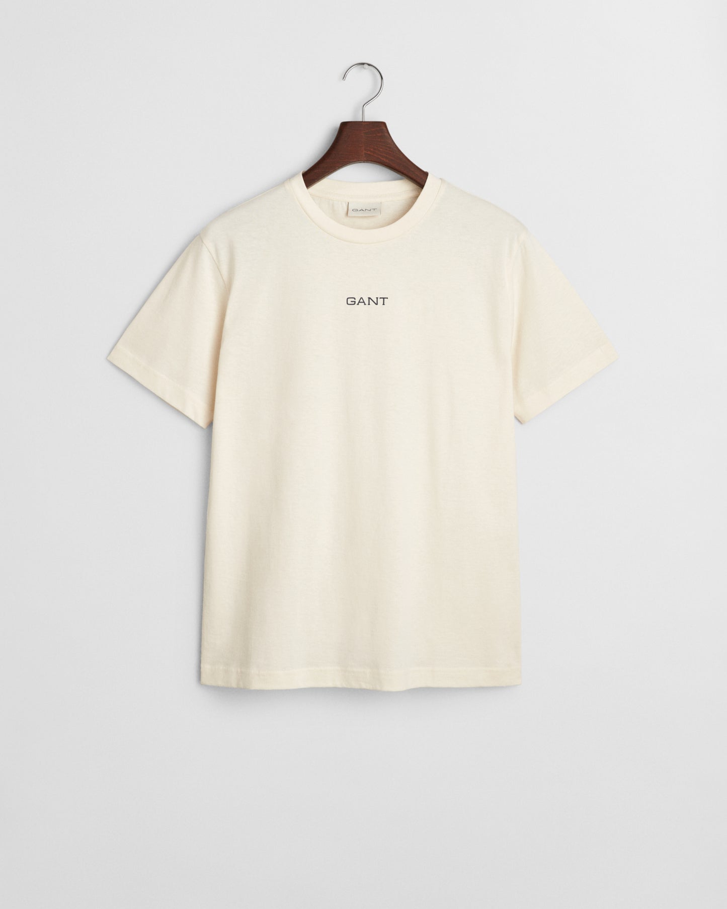 CREAM, GRAPHIC SS T-SHIRT, FLAT-LAY BY GANT AU.