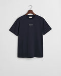 EVENING BLUE, GRAPHIC SS T-SHIRT, FLAT-LAY BY GANT AU.