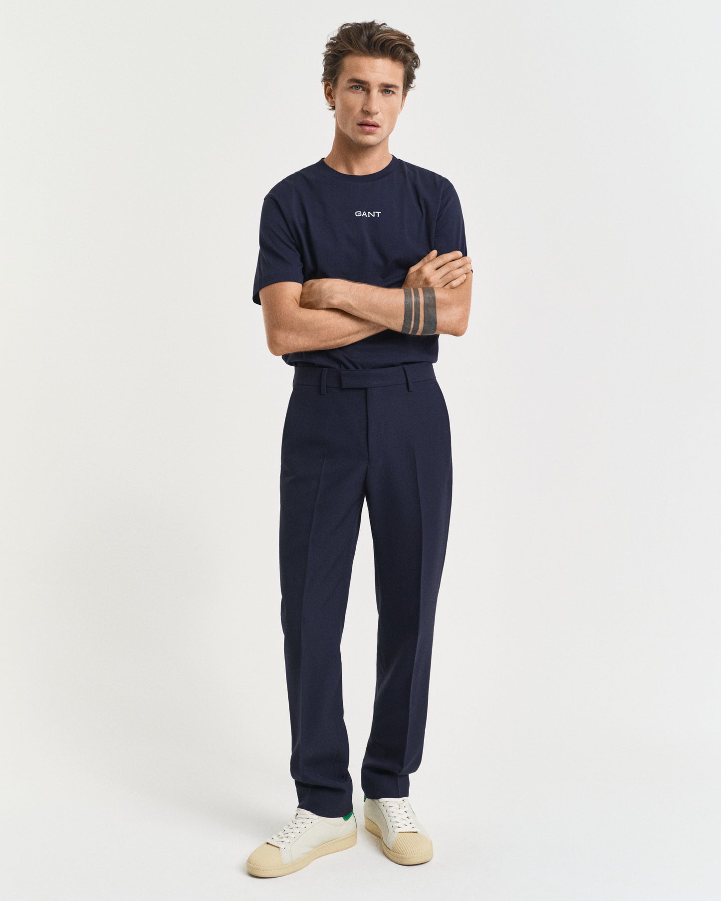 EVENING BLUE, GRAPHIC SS T-SHIRT BY GANT AU.