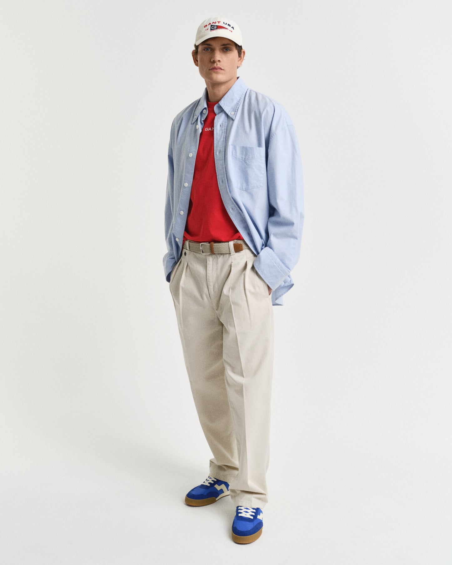 RUBY RED, GRAPHIC SS T-SHIRT BY GANT AU.