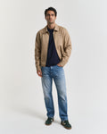 EVENING BLUE, REG SHIELD LS T-SHIRT BY GANT AU.