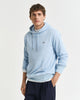 FRESH BLUE, REG SHIELD HOODIE, FRONT-VIEW BY GANT AU.