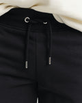 BLACK, REG SHIELD SWEAT SHORTS, CLOSE-UP BY GANT AU.