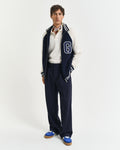 CREAM, TEXTURED POLO BY GANT AU.
