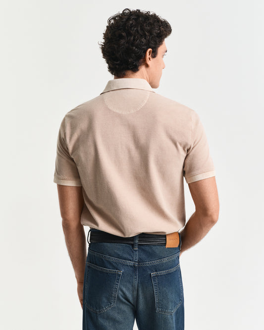 DRY SAND, SUNFADED SS POLO, BACK-VIEW BY GANT AU.