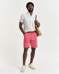 WATERMELON RED, REG SUNFADED CHINO SHORTS BY GANT AU.